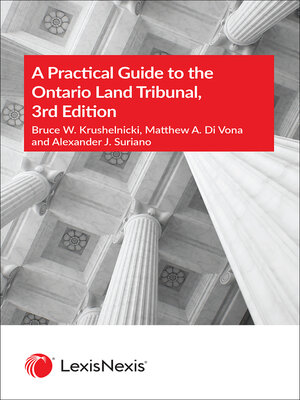 cover image of A Practical Guide to the Ontario Land Tribunal